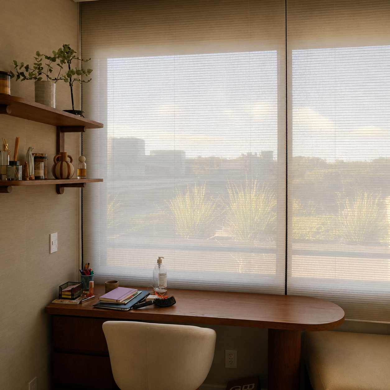 Cortina Duette Hunter Douglas 